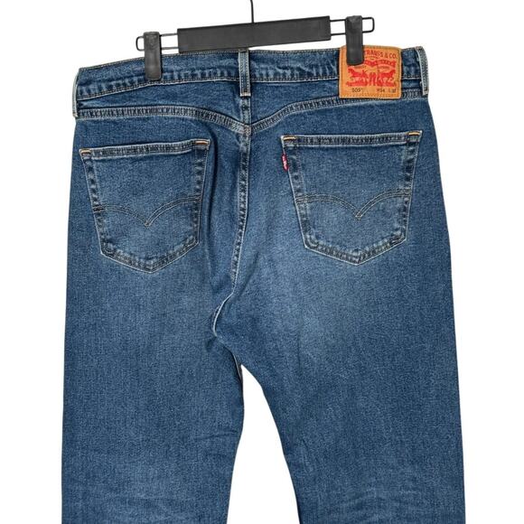 Levi's 505 Regular Fit Men's Jeans in Goldenrod Medium Wash Size 34 x 32 - Picture 10 of 10